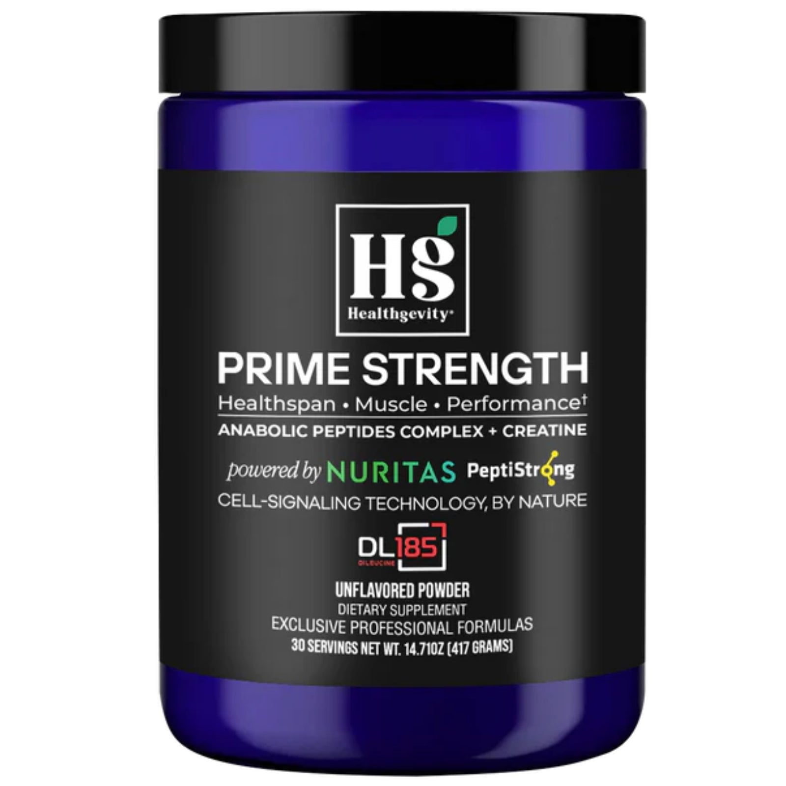 Healthgevity, Prime Strength, 14.71 OZ (417 G) UPC 702571009573 | HiLife Vitamins